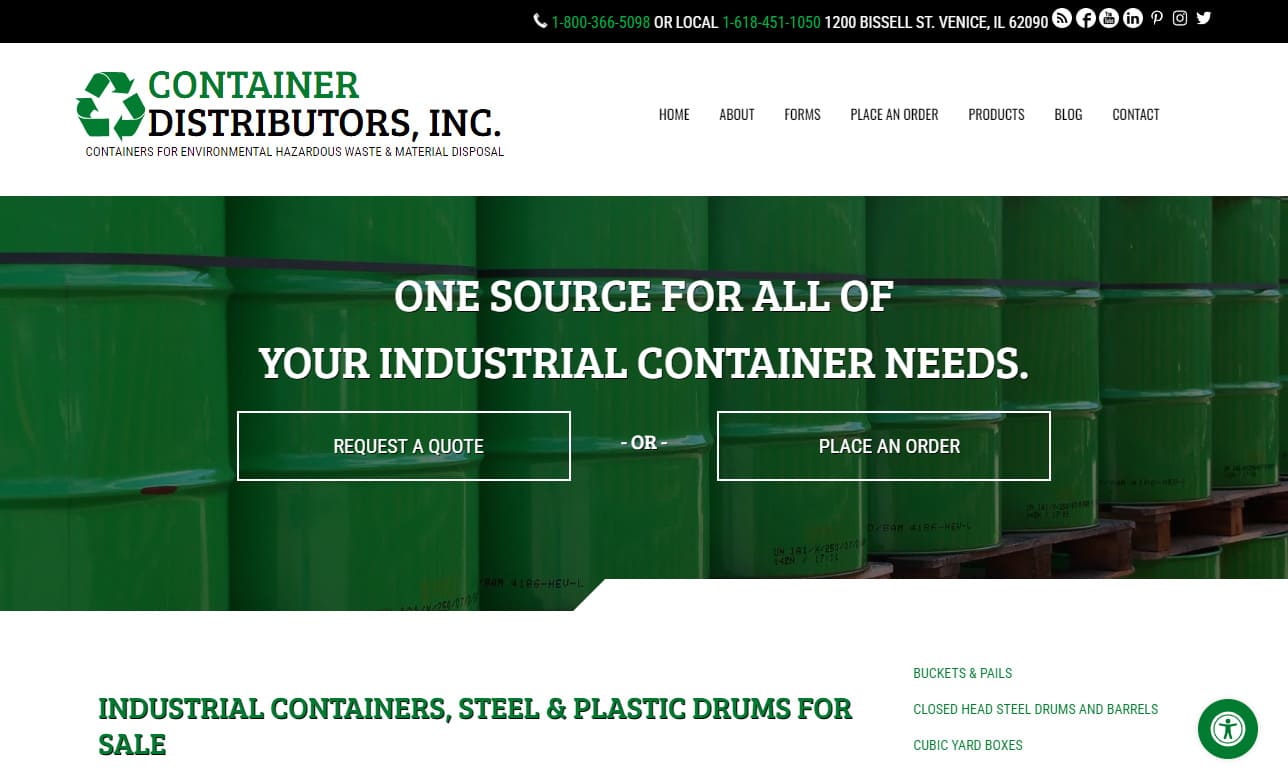 Container Distributors, Inc. Container Distributors, Inc.